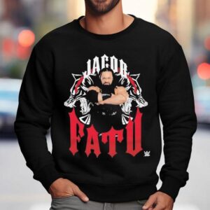 Jacob Fatu Werewolf Tribal Graphic Sweatshirt