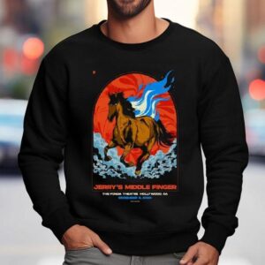 Jerry S Middle Finger Hollywood December Sweatshirt