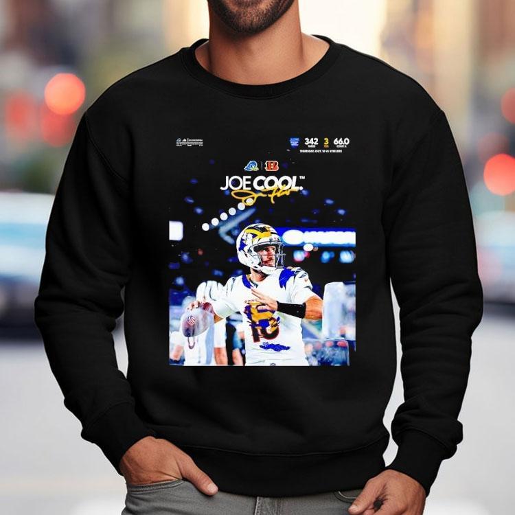 Joe Flacco Joe Cool Delaware Blue Hens X Cincinnati Benglas 2025 Shirt Joe Flacco Joe Cool Delaware Blue Hens X Cincinnati Benglas 2025 Shirt