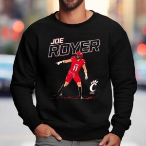 Joe Royer Cincinnati Bearcats Football Nil Shirt 3 Joe Royer Cincinnati Bearcats Football Nil Sweatshirt
