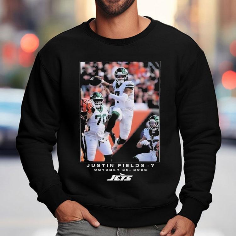 Justin Fields New York Jets Nfl Flash Features Week 8 Shirt Justin Fields New York Jets Nfl Flash Features Week 8 Shirt