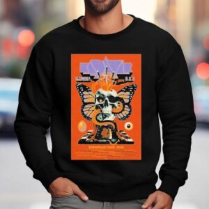 Kadavar + Slomosa O.r.b Tour European 2025 Skull Shirt 3 Kadavar Slomosa O R B Tour European Skull Sweatshirt