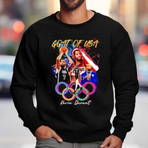 Kevin Durant Goat Of Usa Olympic Logo Nba Sweatshirt