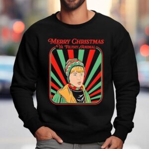 Kevin Filthy Merry Christmas Ya Filthy Animal Sweatshirt