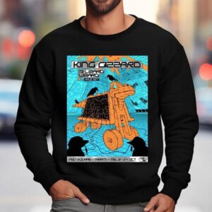 King Gizzard And The Lizard Wizard Melbourne Australia At Fed Square On October Sweatshirt