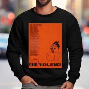 King Princess Girl Violence Tour Sweatshirt