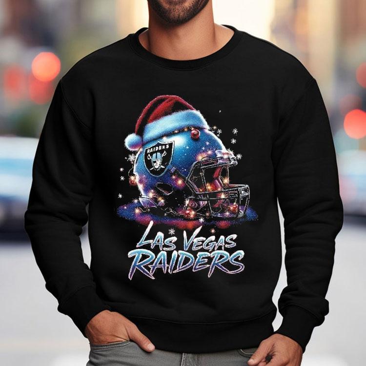 Las Vegas Raiders Nfl Halftone Christmas Helmet Series 2025 Shirt Las Vegas Raiders Nfl Halftone Christmas Helmet Series 2025 Shirt
