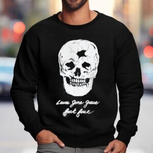 Laura Jane Grace Fuck Face Skull Shirt 3 Laura Jane Grace Fuck Face Skull Sweatshirt