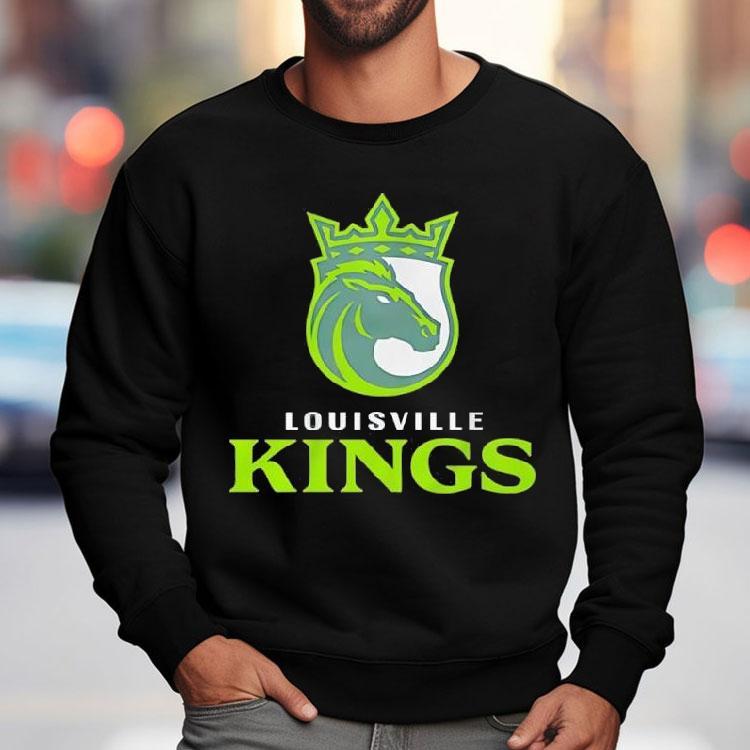 Louisville Kings Lockup Logo Shirt Louisville Kings Lockup Logo Shirt