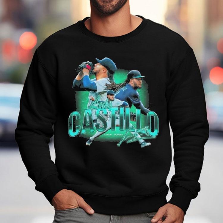 Luis Castillo Seattle Mariners Signature 2025 Shirt Luis Castillo Seattle Mariners Signature 2025 Shirt