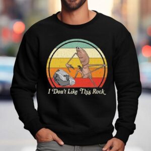 Marcus The Worm I Don T Like This Rock Vintage Sweatshirt