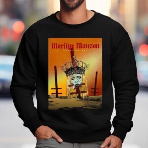 Marilyn Manson Sacrilegious Fanart Are You Here For The Resurrection Sweatshirt