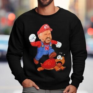 Mario Bros Nebraska Cornhuskers Beat Maryland Terrapins Sweatshirt