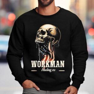 Melted Glory Workman Skull Shirt 3 Melted Glory Workman Skull Sweatshirt