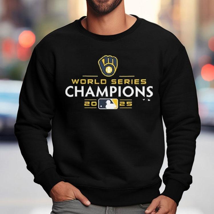 Milwaukee Brewers 2025 World Series Victory Celebration Shirt Milwaukee Brewers 2025 World Series Victory Celebration Shirt