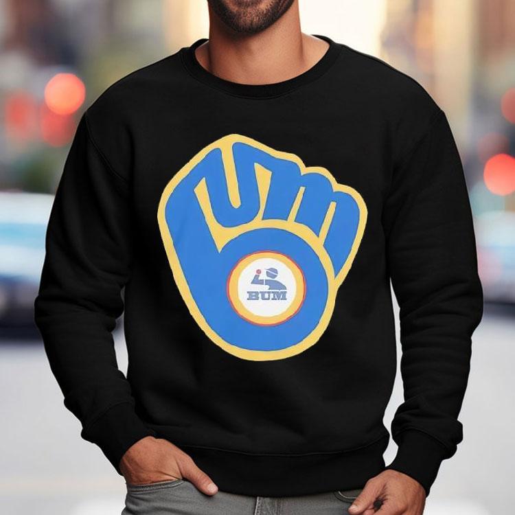 Milwaukee Brewers Bum Logo Shirt Milwaukee Brewers Bum Logo Shirt
