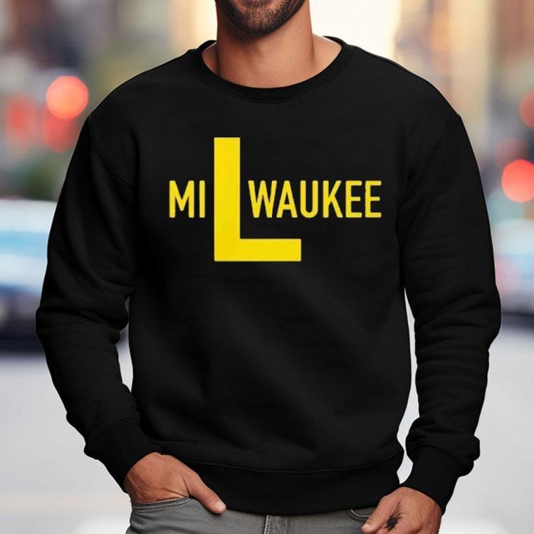 Milwaukee Brewers L Logo Shirt Milwaukee Brewers L Logo Shirt