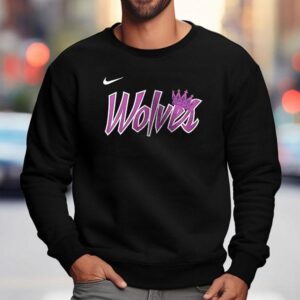 Minnesota Timberwolves X Prince Night Is Back 2025 Logo Shirt 3 Minnesota Timberwolves X Prince Night Is Back Logo Sweatshirt