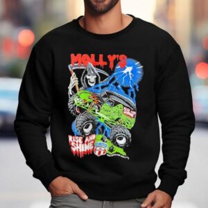 Molly S Grave Digger Rise And Shine Grim Reaper Sweatshirt