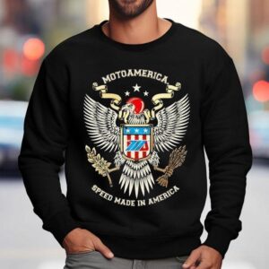 Motoamerica Speed Made In American Eagle Sweatshirt