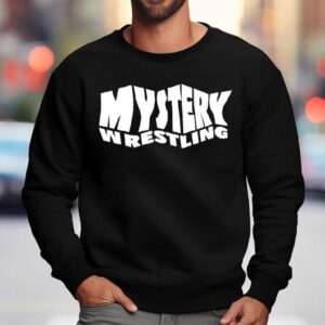 Mystery Wrestling Logo Wrestling Promotion Shirt 3 Mystery Wrestling Logo Wrestling Promotion Sweatshirt