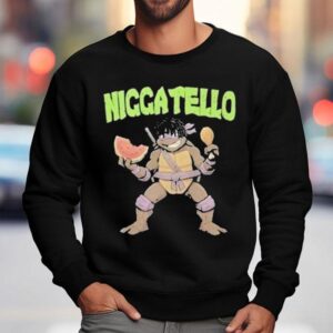 Nage Mutant Ninja Turtles Niggatello Watermelon Chicken Sweatshirt