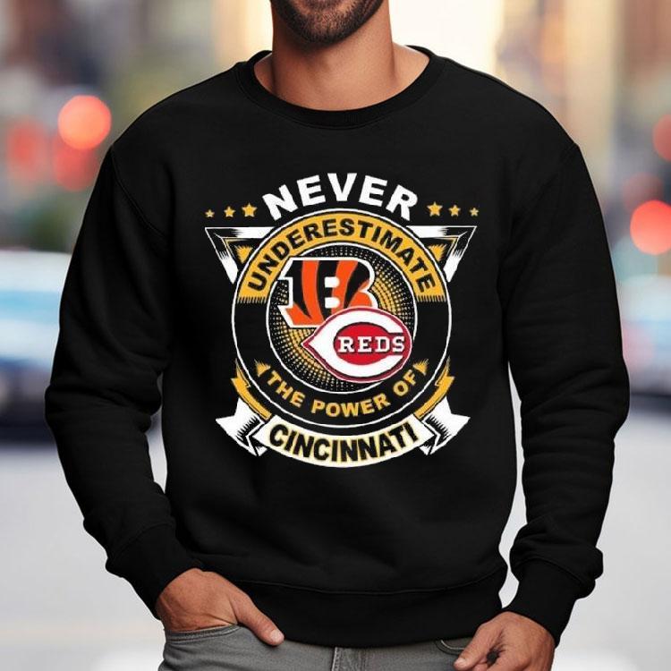 Never Underestimate The Power Of Cincinnati City Sports Beagles And Reds Shirt Never Underestimate The Power Of Cincinnati City Sports Beagles And Reds Shirt