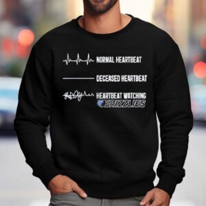 Normal Heartbeat Deceased Heartbeat Heartbeat Watching Memphis Grizzlies Shirt 3 Normal Heartbeat Deceased Heartbeat Heartbeat Watching Memphis Grizzlies Sweatshirt