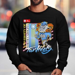 North Carolina Tar Heels University Of Mascot Shirt 3 North Carolina Tar Heels University Of Masco Sweatshirt