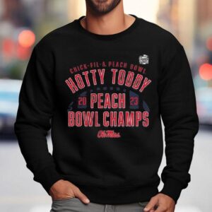 Ole Miss Rebels Peach Bowl Champions Mindse Sweatshirt
