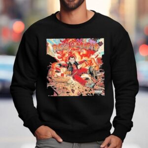 Oscar Maydon Rico O Muerto Album Sweatshirt