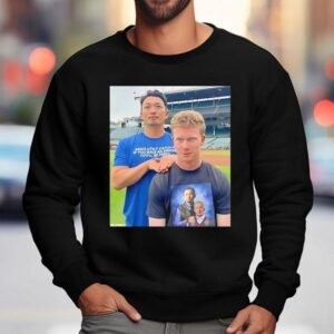 Pete Crow-armstrong And Seiya Suzuki Step Brothers Photo Shirt 3 Pete Crow Armstrong And Seiya Suzuki Step Brothers Photo Sweatshirt