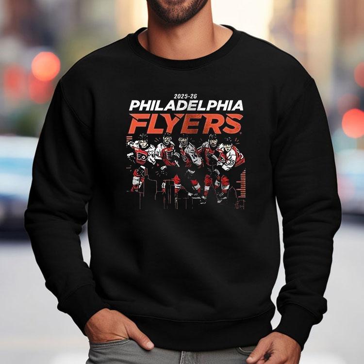Philadelphia Flyers Hockey Spirit 2025 Team Art Shirt Philadelphia Flyers Hockey Spirit 2025 Team Art Shirt