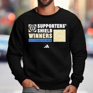 Philadelphia Union Supporters’ Shield 2025 Shirt 3 Philadelphia Union Supporters Shield Sweatshirt