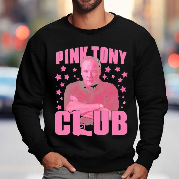 Pink Tony Club Graphic Shirt Pink Tony Club Graphic Shirt