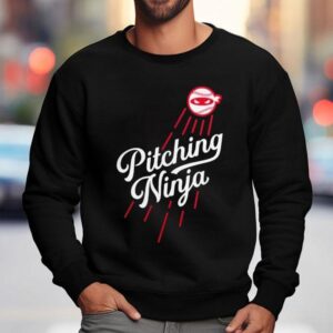 Pitching Ninja Los Angeles Dodgers Mlb October Sweatshirt