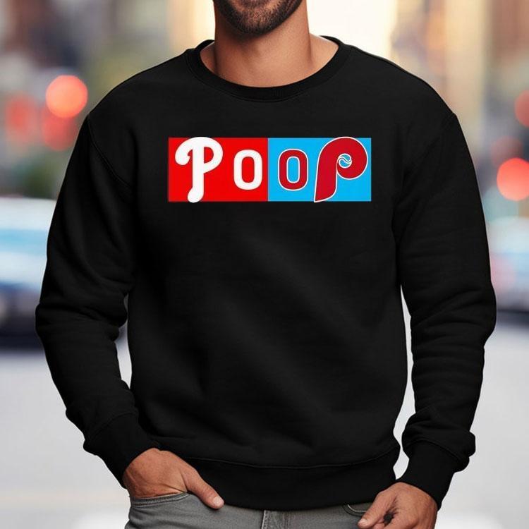 Poop Philadelphia Phillies Logo Shirt Poop Philadelphia Phillies Logo Shirt