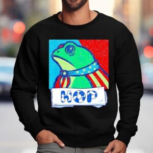 Portland Frog Hop Art Shirt 3 Portland Frog Hop Ar Sweatshirt