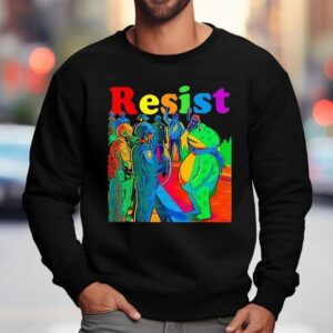 Portland Frog Resist Colors Shirt 3 Portland Frog Resist Colors Sweatshirt