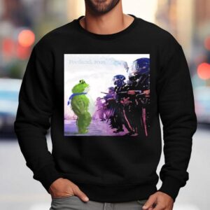 Resist Portland Frog I Stand With Frog Sweatshirt