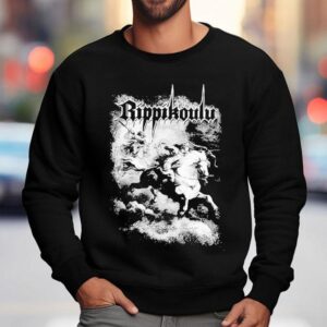 Rippikoulu Musta Seremonia Sweatshirt