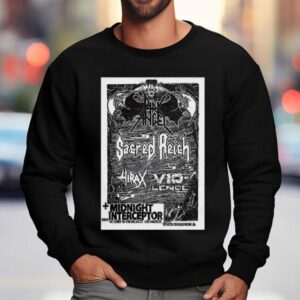 Sacred Reich The Belasco In Los Angeles Ca October Sweatshirt
