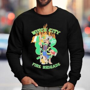 Salem Witch City Fire Brigade St. Patrick's Day Shirt 3 Salem Witch City Fire Brigade St Patrick S Day Sweatshirt