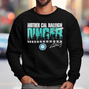 Seattle Mariners Another Cal Raleigh Mlb Baseball Signature Sweatshirt