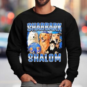 Shabbark Shalom Dogs Graphic Sweatshirt