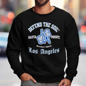 Skeleton Hands La Hasta Muerte Los Angeles Streetwear Apparel Sweatshirt