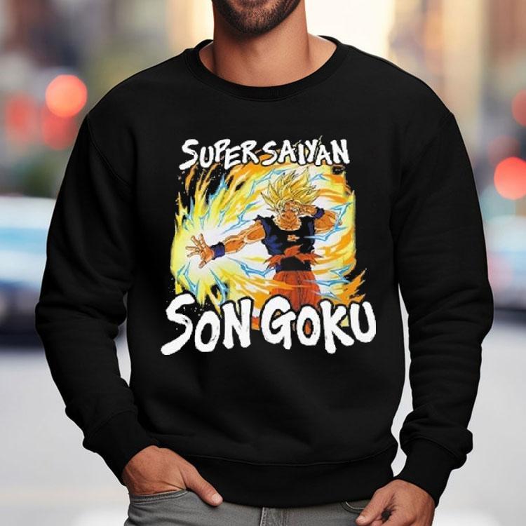 Son Goku Dragon Ball Super Saiyan Goku Shirt Son Goku Dragon Ball Super Saiyan Goku Shirt