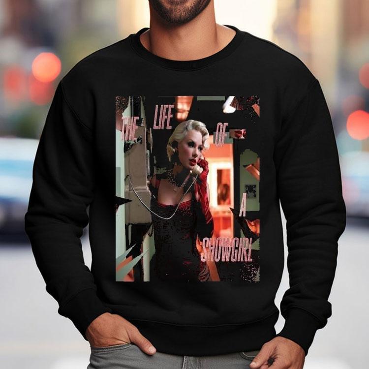 Swift The Life Of A Showgirl Dressing Room Rehearsal Version Cover Shirt Swift The Life Of A Showgirl Dressing Room Rehearsal Version Cover Shirt