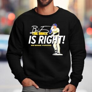 The Brice Is Right Milwaukee Brewers Baseball Hash 2 Brice Turang Signature Shirt 3 The Brice Is Right Milwaukee Brewers Baseball Hash Brice Turang Signature Sweatshirt