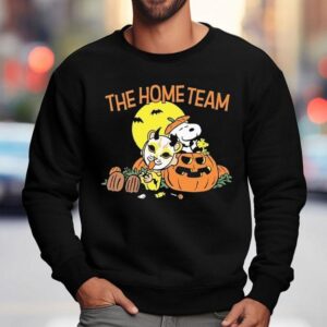 The Home Team Snoopy And The Peanuts Halloween Sweatshirt